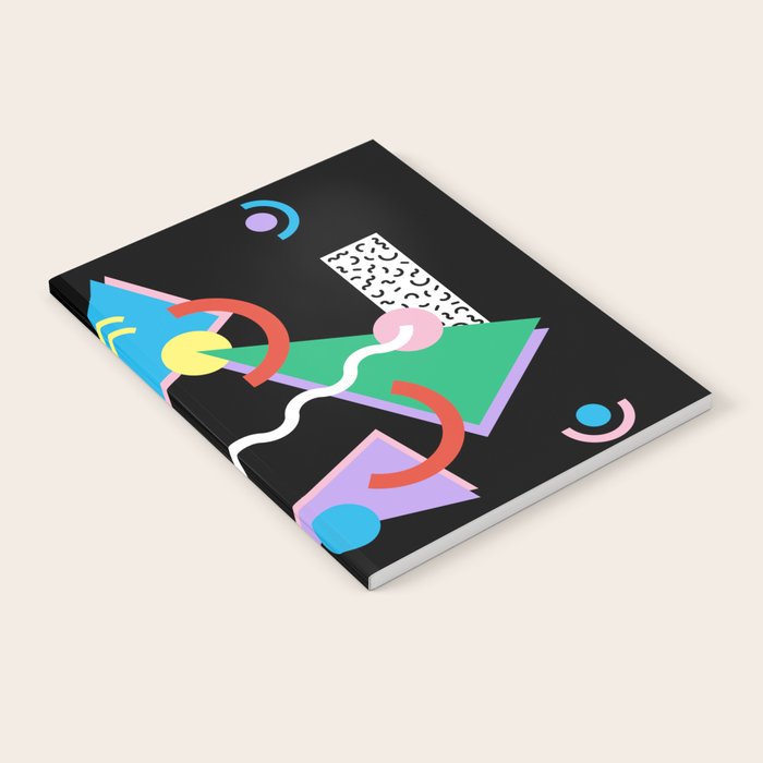 Memphis pattern 87 - 80s / 90s Retro Notebook Gallery Image 1