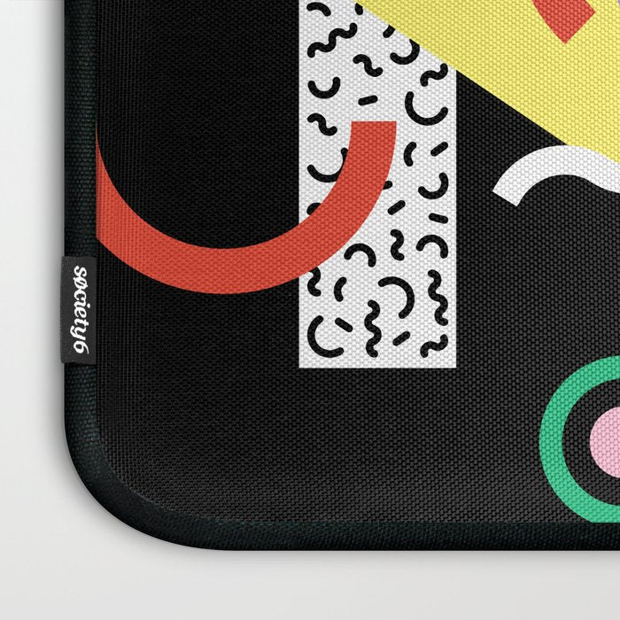 Memphis pattern 87 - 80s / 90s Retro Laptop Sleeve Gallery Image 3