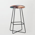 Abstract Landscape 13 Portrait Stool Gallery Image 1