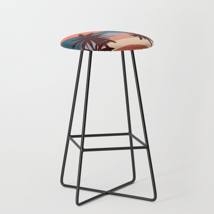 Abstract Landscape 13 Portrait Stool Gallery Image 1