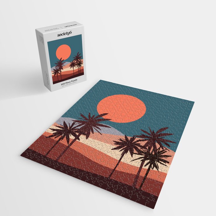 Abstract Landscape 13 Portrait Jigsaw Puzzle Gallery Image 2