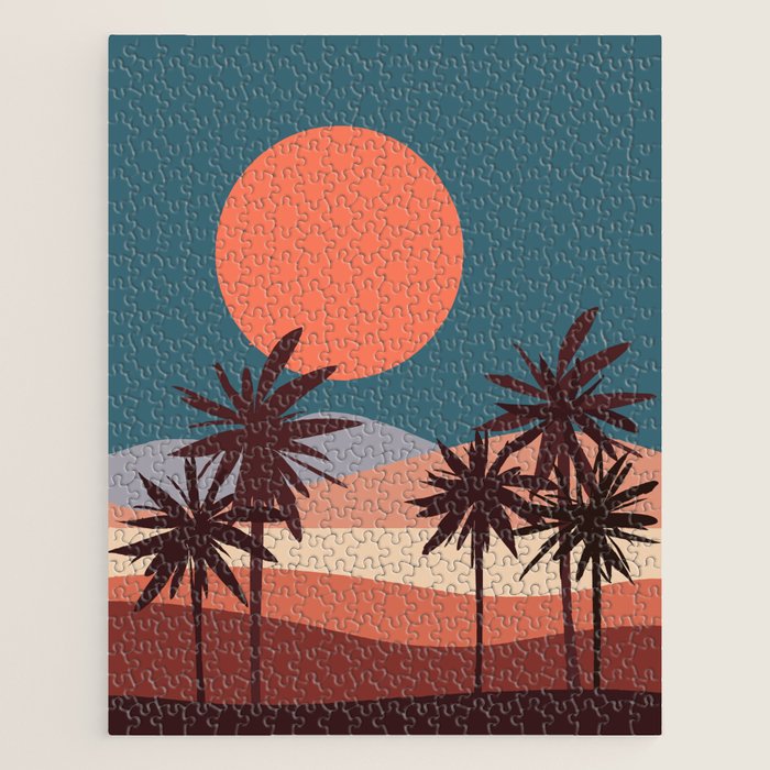 Abstract Landscape 13 Portrait Jigsaw Puzzle Gallery Image 1