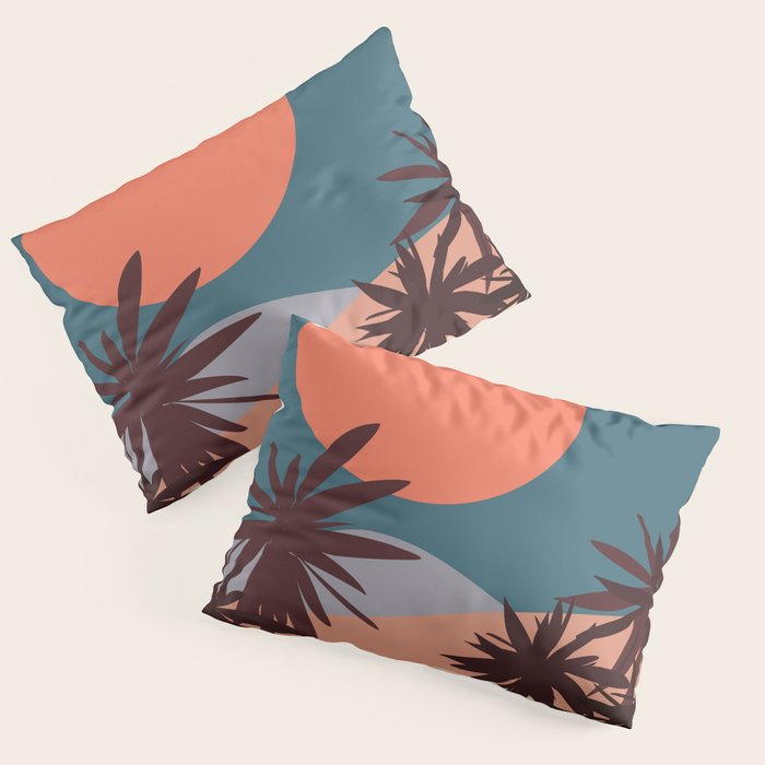 Abstract Landscape 13 Portrait Pillow Sham Gallery Image 1