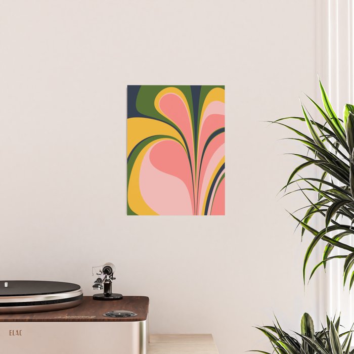 Spring Color Swirl Poster Gallery Image 2