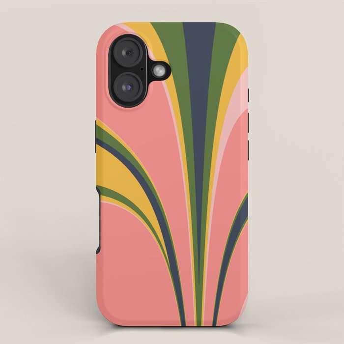 Spring Color Swirl iPhone Case Gallery Image 1
