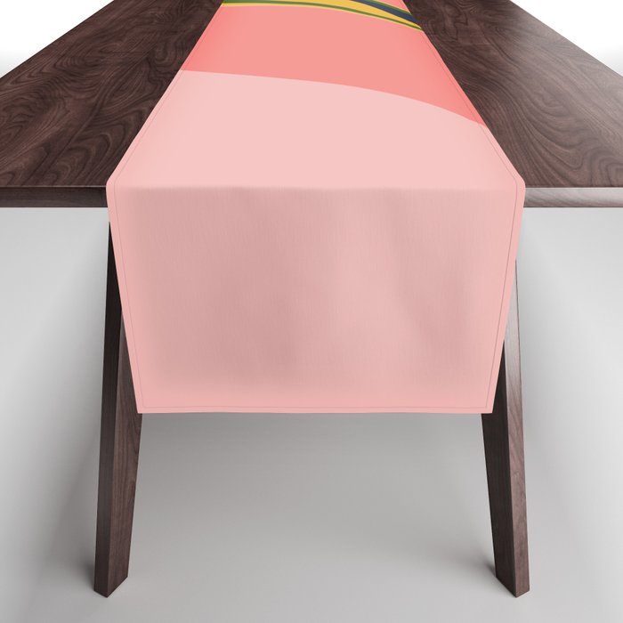 Spring Color Swirl Table Runner Gallery Image 1
