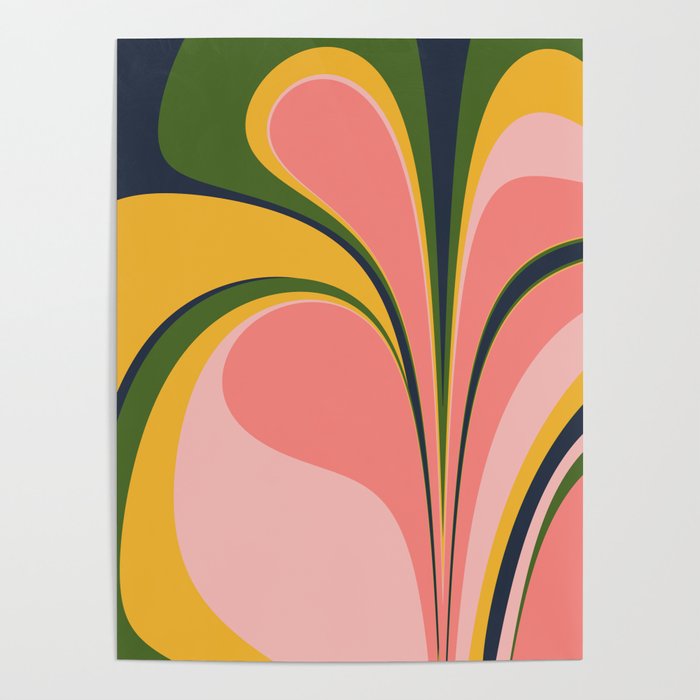 Spring Color Swirl Poster Gallery Image 4
