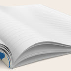 Blue flower nature art pattern Notebook Gallery Image 2