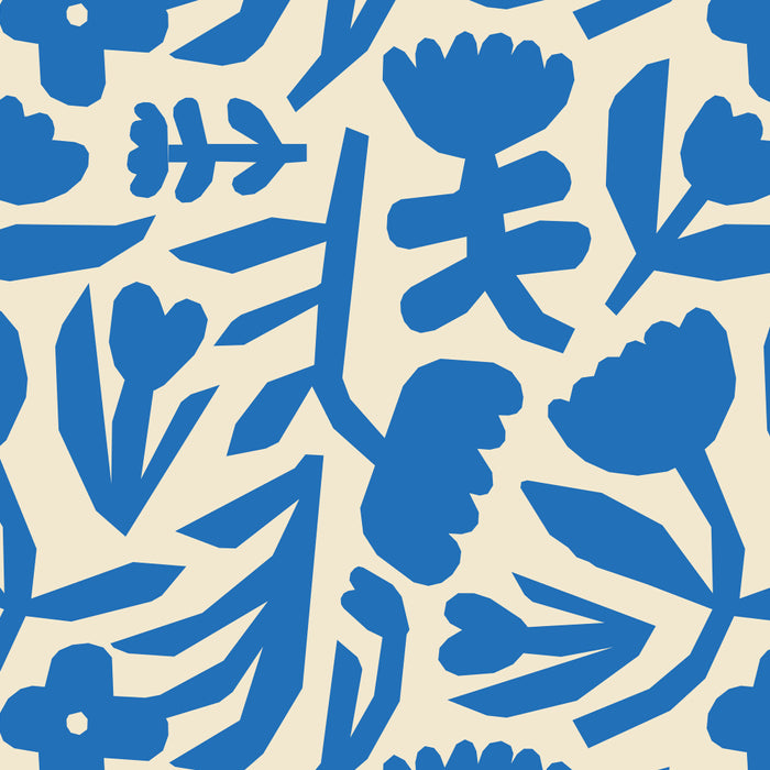 Blue flower nature art pattern Coffee Mug Gallery Image 2