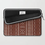 rust mud cloth Laptop Sleeve Gallery Image 2