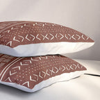 rust mud cloth Pillow Sham Gallery Image 3