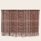 rust mud cloth Wall Hanging Gallery Image 1