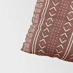 rust mud cloth Pillow Sham Gallery Image 4