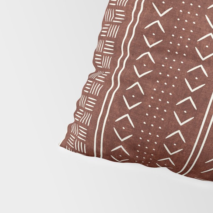 rust mud cloth Pillow Sham Gallery Image 4