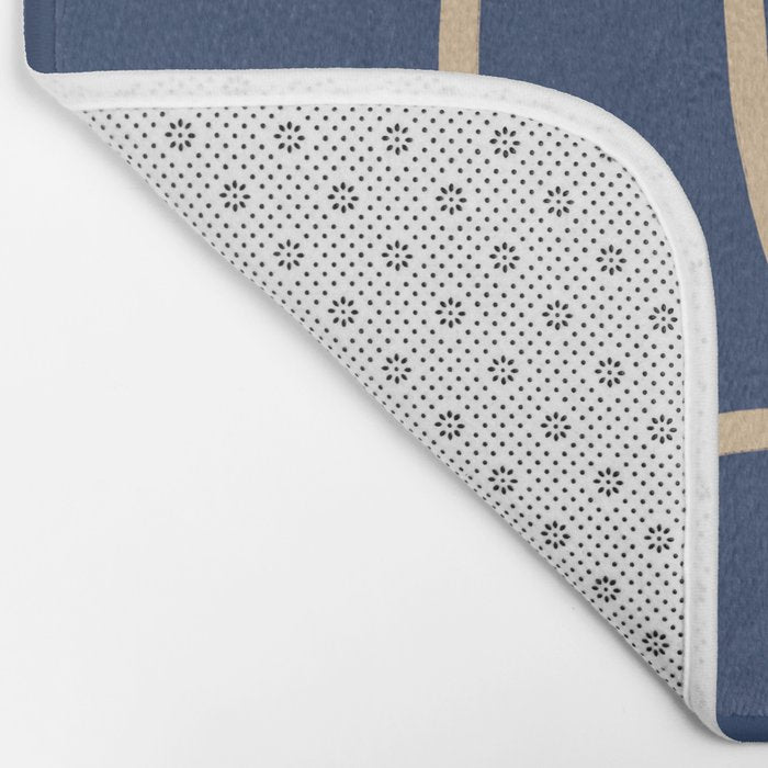 Abstract Line Art Cat 5 Bath Mat Gallery Image 2
