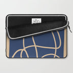 Abstract Line Art Cat 5 Laptop Sleeve Gallery Image 2