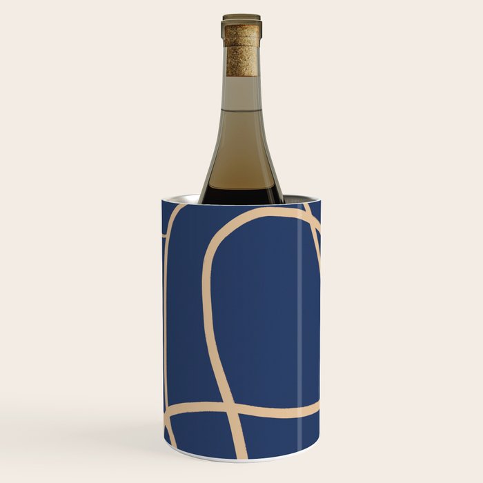 Abstract Line Art Cat 5 Wine Chiller Gallery Image 1