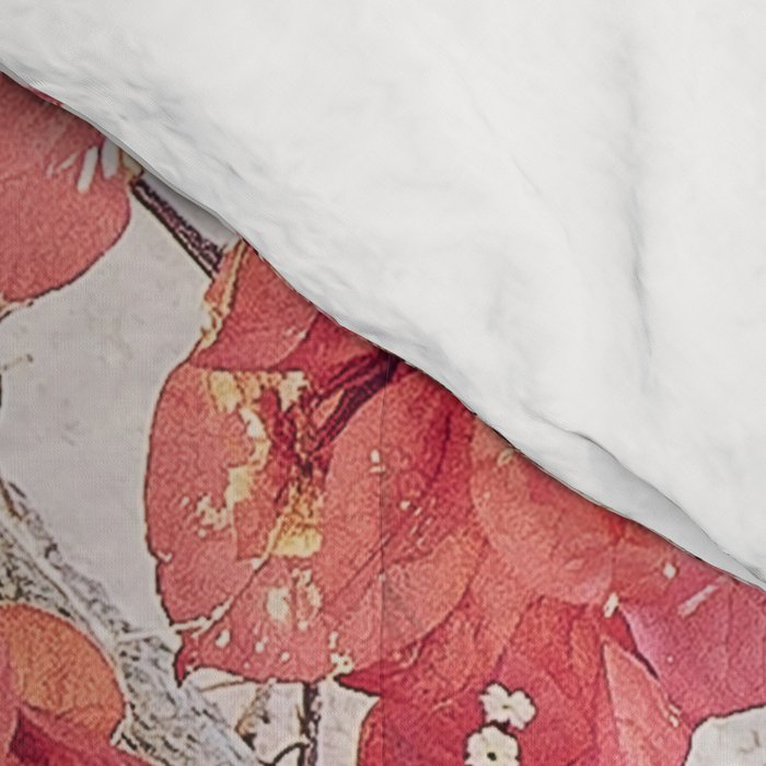 Mediterranean Bougainvillea Flower Comforter Gallery Image 4