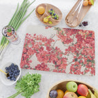 Mediterranean Bougainvillea Flower Cutting Board Gallery Image 2