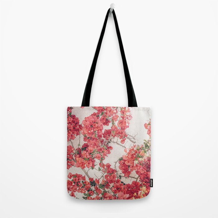 Mediterranean Bougainvillea Flower Tote Bag Gallery Image 2