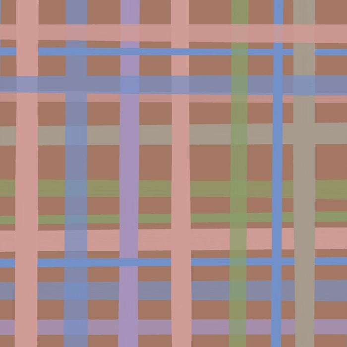 Checks Inspired by PANTONE 17 1230 Mocha Mousse Coffee Mug Gallery Image 2