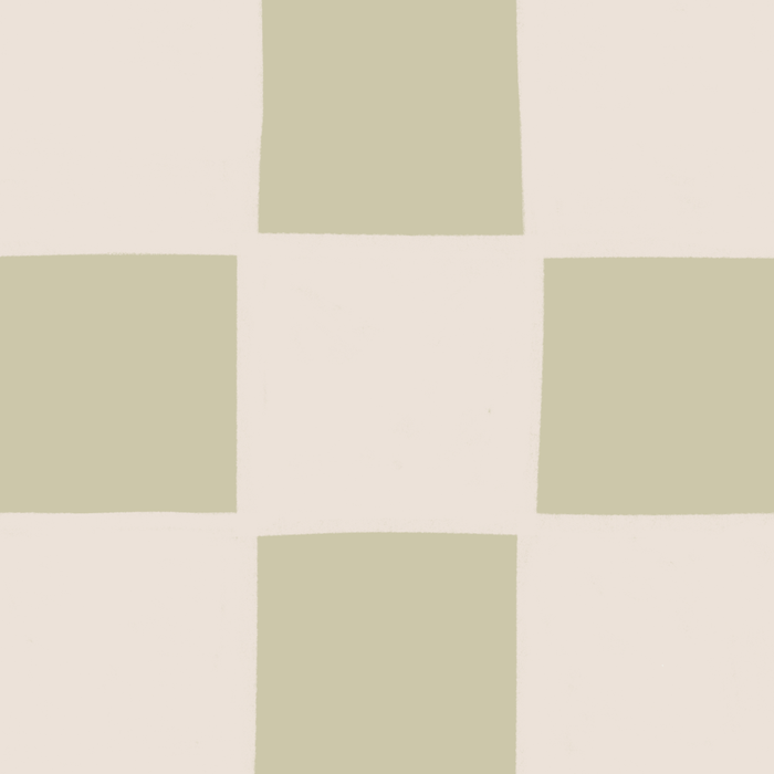 Playful check in olive green Coffee Mug Gallery Image 2