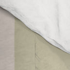 Playful check in olive green Comforter Gallery Image 4