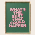 What's The Best That Could Happen Serving Tray Gallery Image 1