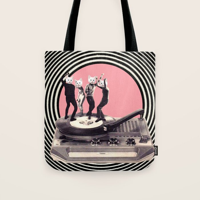 Groovy Cats Tote Bag Gallery Image 1