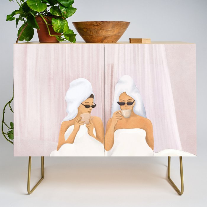 Morning with a friend Credenza Gallery Image 1