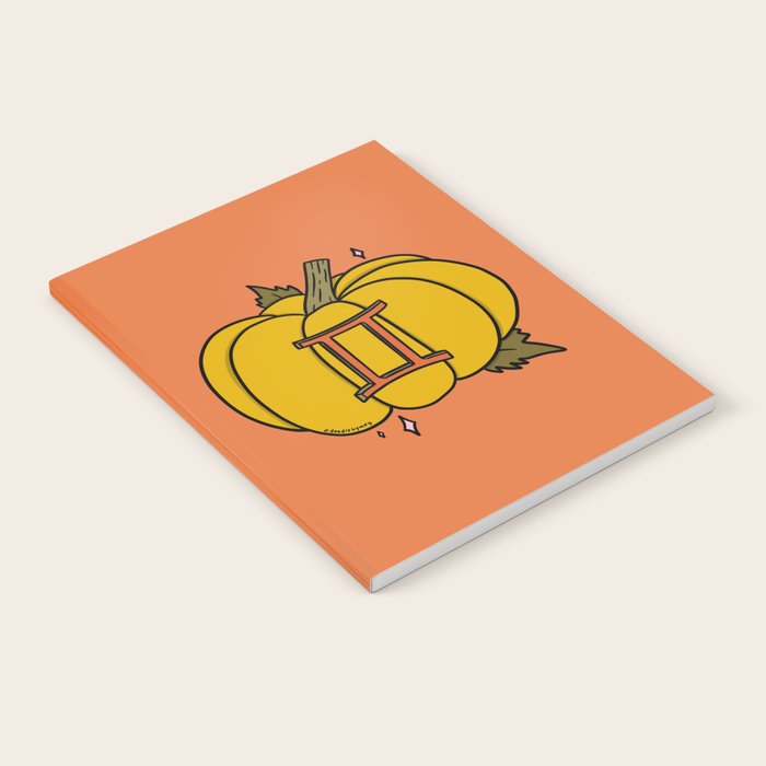 Gemini Pumpkin Notebook Gallery Image 1