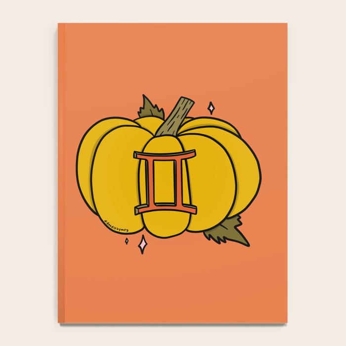 Gemini Pumpkin Notebook Gallery Image 4
