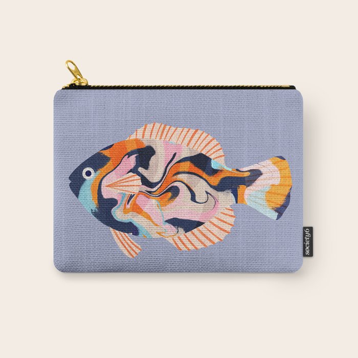 Tropical fish Carry All Pouch Gallery Image 1