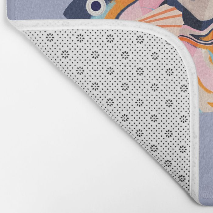 Tropical fish Bath Mat Gallery Image 2