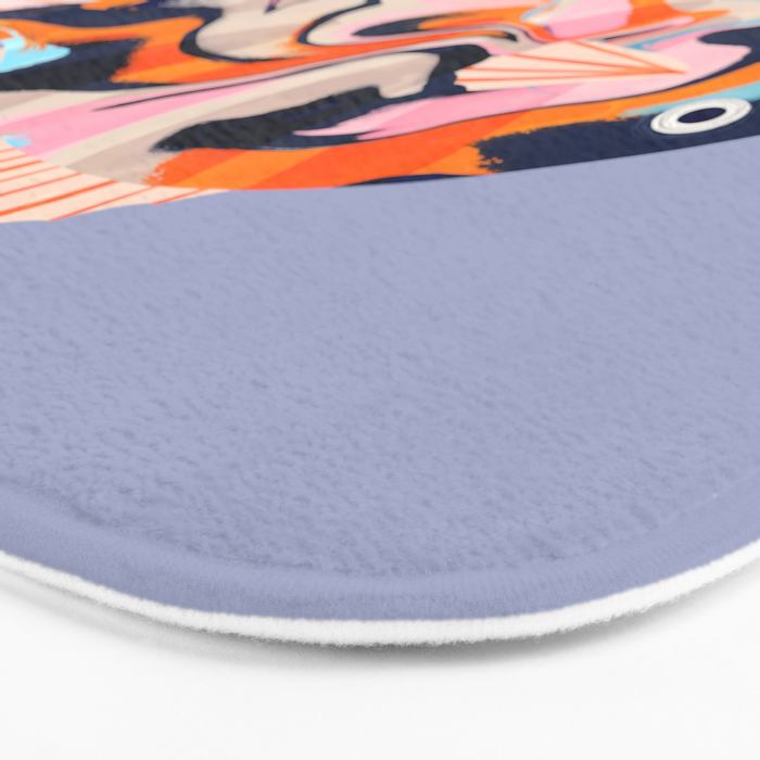 Tropical fish Bath Mat Gallery Image 3