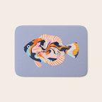 Tropical fish Bath Mat Gallery Image 1