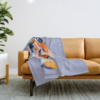 Tropical fish Throw Blanket Gallery Image 1