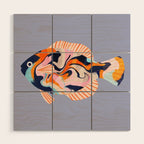 Tropical fish Wood Wall Art Gallery Image 1