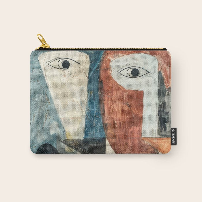 Bird Duality I Carry All Pouch Gallery Image 1