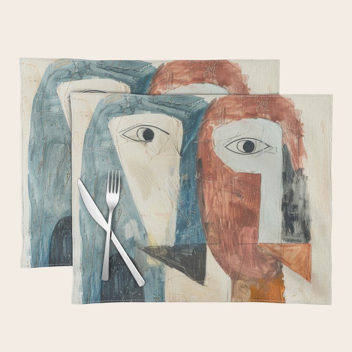 Bird Duality I Placemat Gallery Image 1