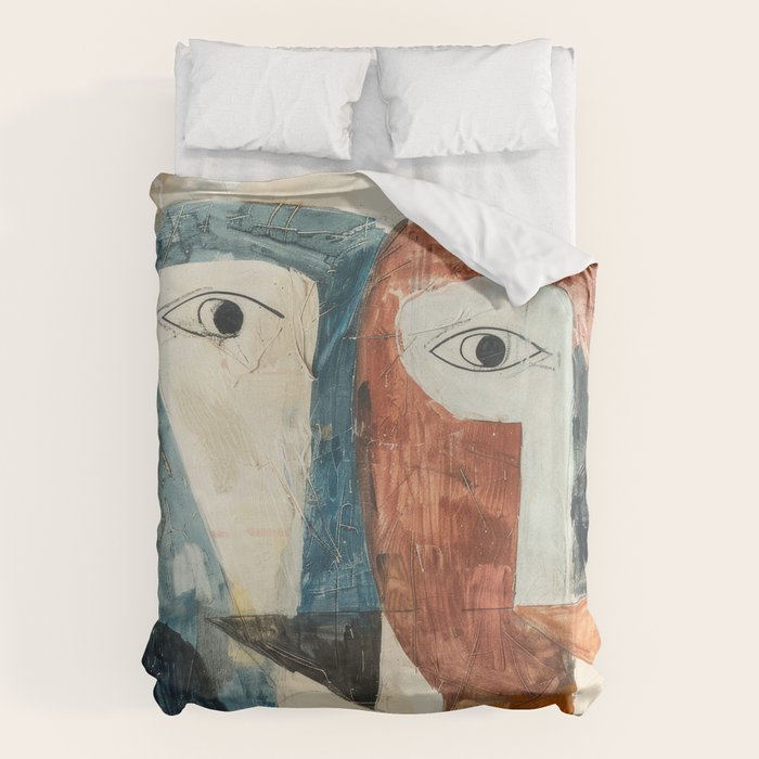 Bird Duality I Duvet Cover Gallery Image 1