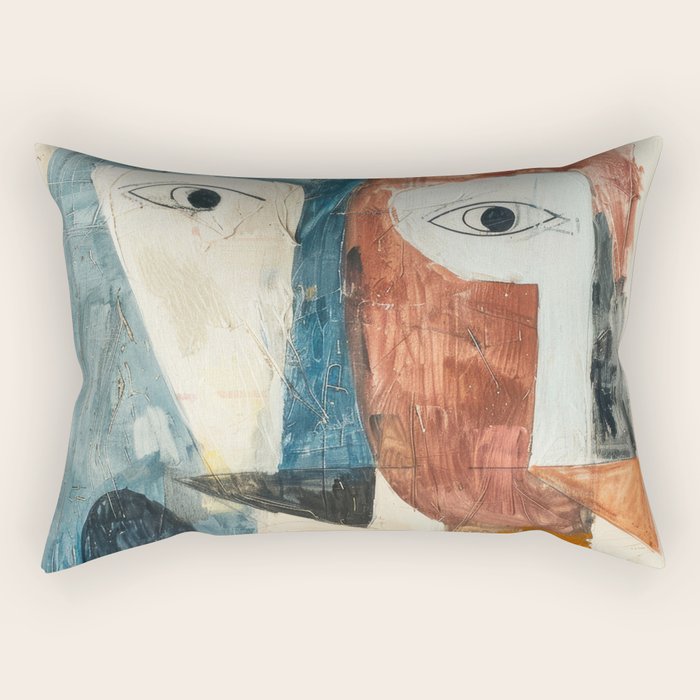 Bird Duality I Rectangular Pillow Gallery Image 2