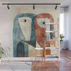Bird Duality I Wall Mural Gallery Image 1