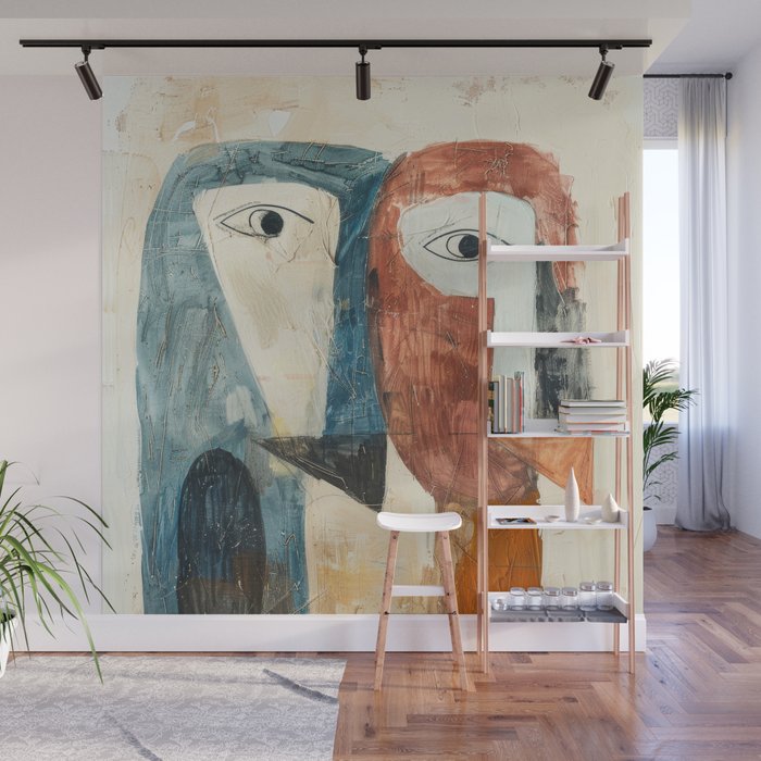 Bird Duality I Wall Mural Gallery Image 1