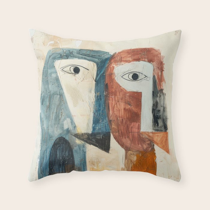 Bird Duality I Throw Pillow Gallery Image 6