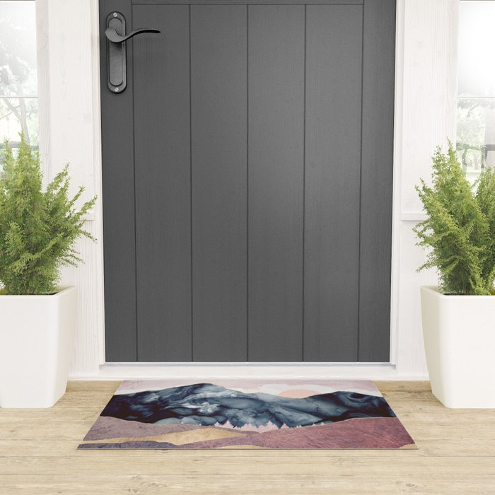 Mauve Vista Welcome Mat Gallery Image 3
