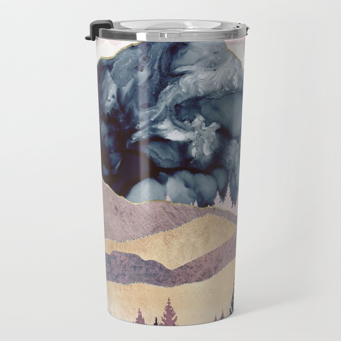 Mauve Vista Travel Mug Gallery Image 3