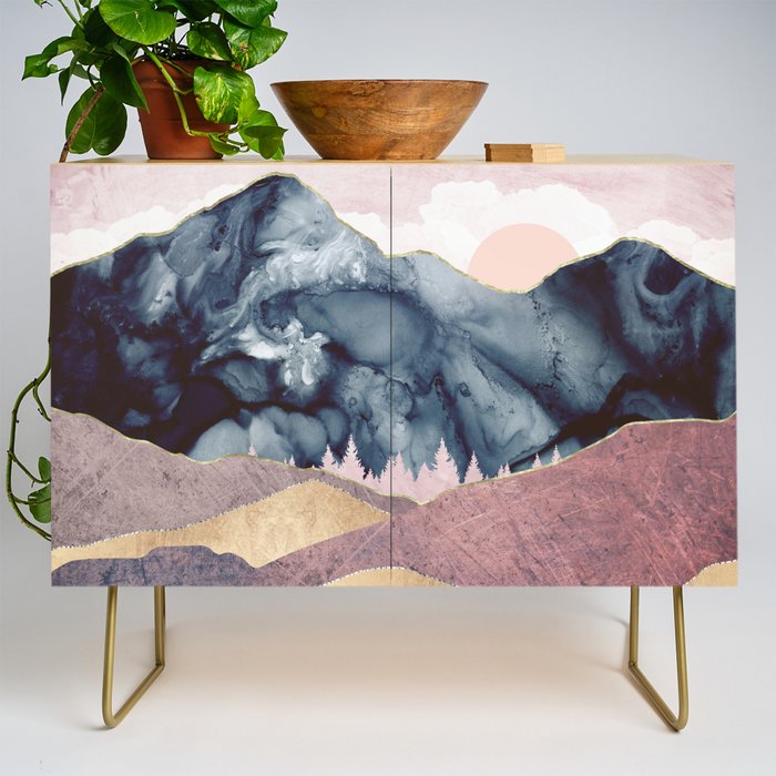 Mauve Vista Credenza Gallery Image 1