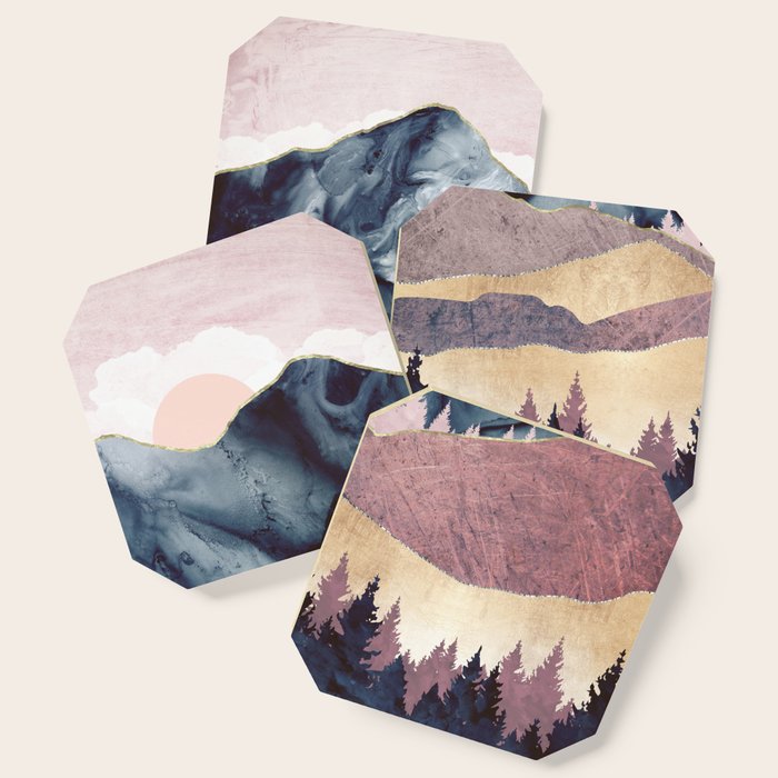 Mauve Vista Coaster Gallery Image 1