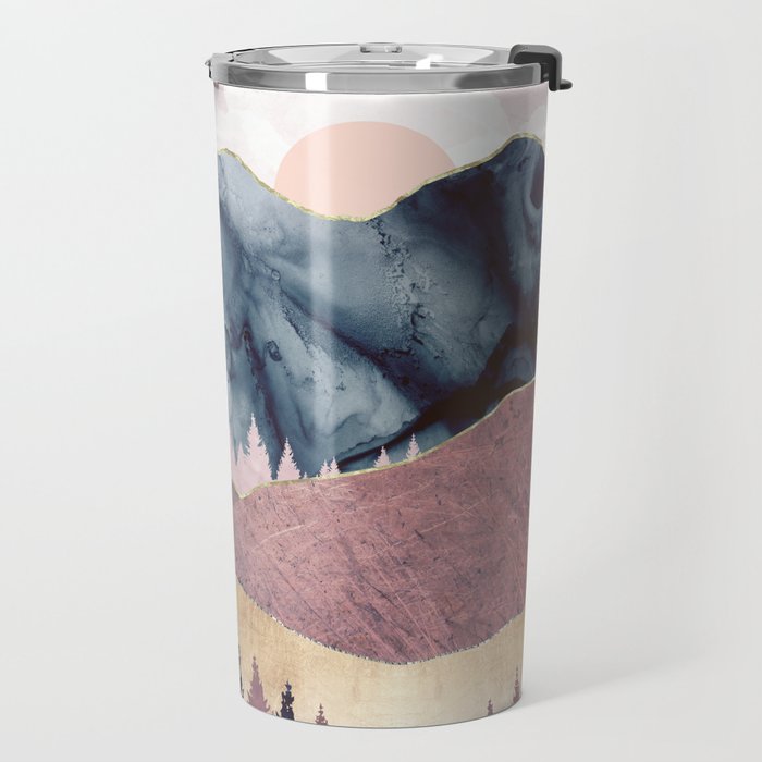 Mauve Vista Travel Mug Gallery Image 2